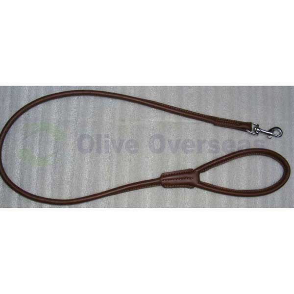 soft leather leash