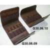 buy genuine leather cartridge pouch for 12g 20g cartridges made from oil tanned buffalo hides