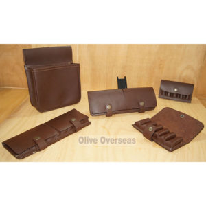 buy genuine leather cartridge pouch for 12g 20g