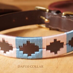 buy Polo Dog Collar in genuine leather style DAP110